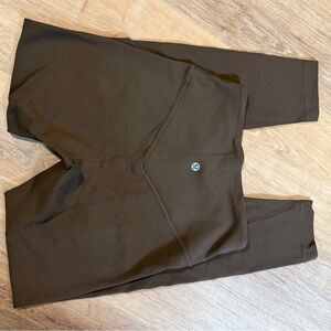 lululemon athletica size 4 Chocolate Brown Leggings
